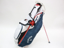 ۳(Callaway) 2024 Fairway+ Stand Bag White/Navy Hounds/red