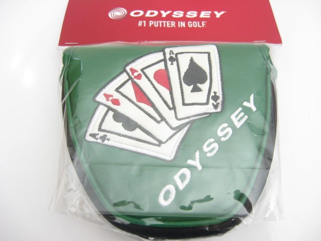 カスタムヘッドカバー VEGAS マレット用 オデッセイ(ODYSSEY) パター 