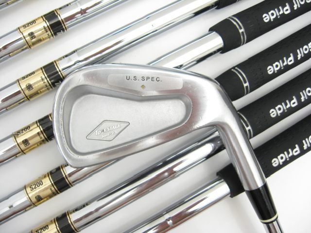 【男性用】TOURSTAGE MR-23 U.S SPEC アイアンセット ８本 良品 希少スペック ブリヂストン MR-23 US 8本アイアンセット