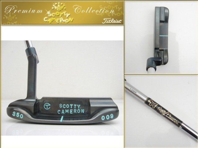 レフティ スコッティキャメロン 009 ツアー　プロトタイプ サークルT スコッティキャメロン ツアーパター 009 マスタフル