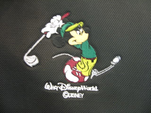 ミッキー＆タイトリスト デン キャディ ブラック タイトリスト