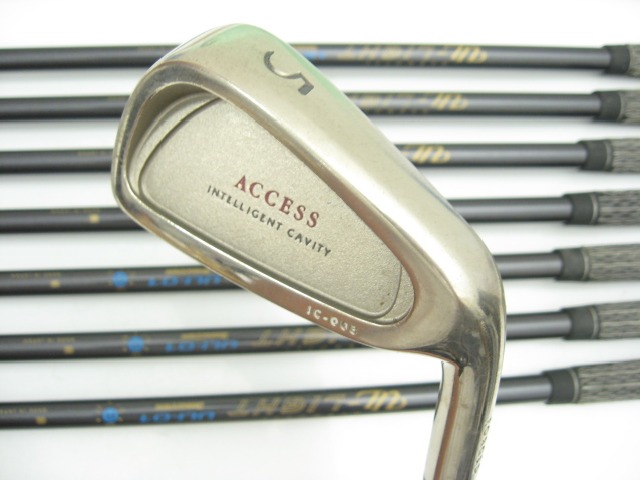 ブリヂストン アクセス アイアンセット定価44万円 最高級