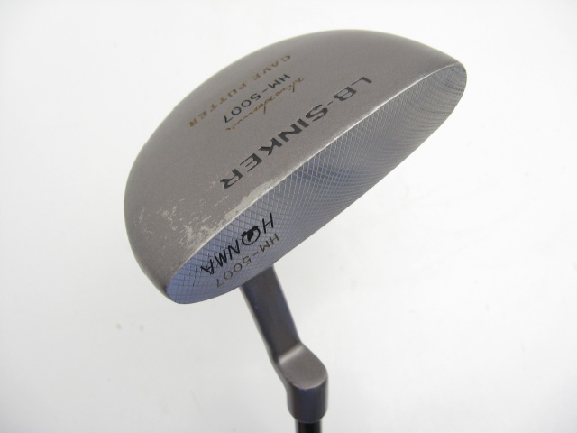 パター ヒロホンマ LB-SINKER 木製 パーシモン MID2 奇跡の美品 LB