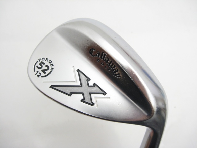 CallawayX FORGD ミルキークローム52度 12度（日本仕様） キャロウェイ X フォージド ウェッジ ミルキークロムの試打