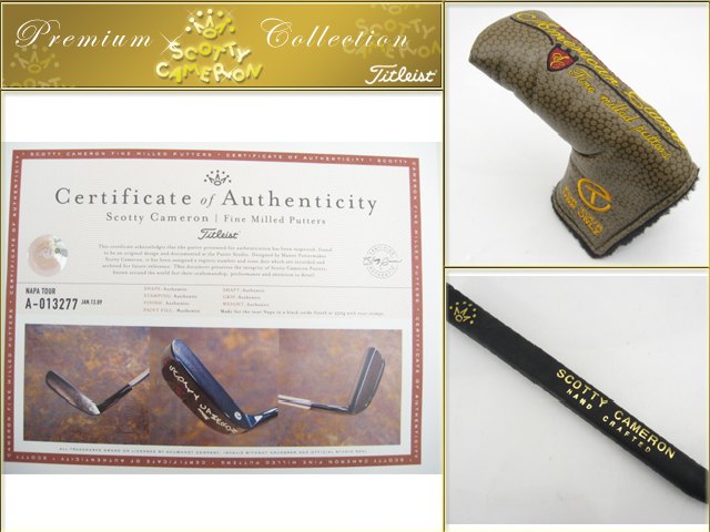 NAPA TOUR A-013277 スコッティキャメロン(SCOTTY CAMERON