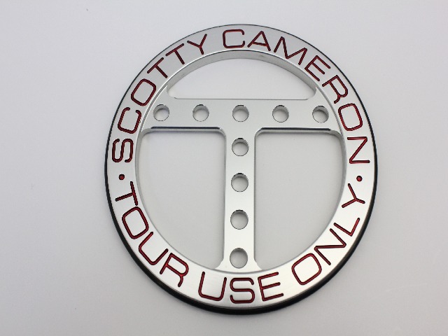 スコッティキャメロン サークルTパッティングディスク ホワイト 白