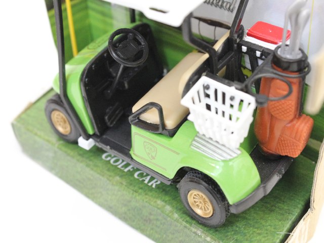 プルパック！ミニチュア・ゴルフカート グリーン ゴルフアホーリック(Golf-aholic) コモノ(ACCESSORY) ショッピング  プレミアムゴルフ倶楽部