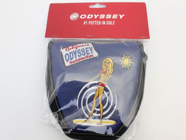 カリフォルニアガール マレット ネイビー オデッセイ(ODYSSEY) パター 