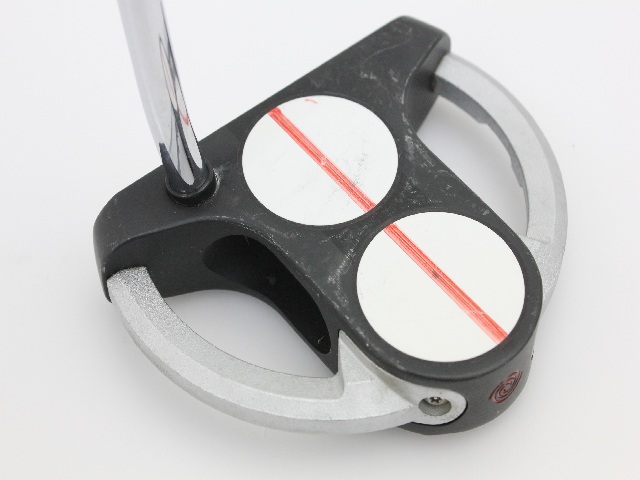 ODYSSEY ホワイトスチール 2-BALL SRT 新品グリップ】ODYSSEY