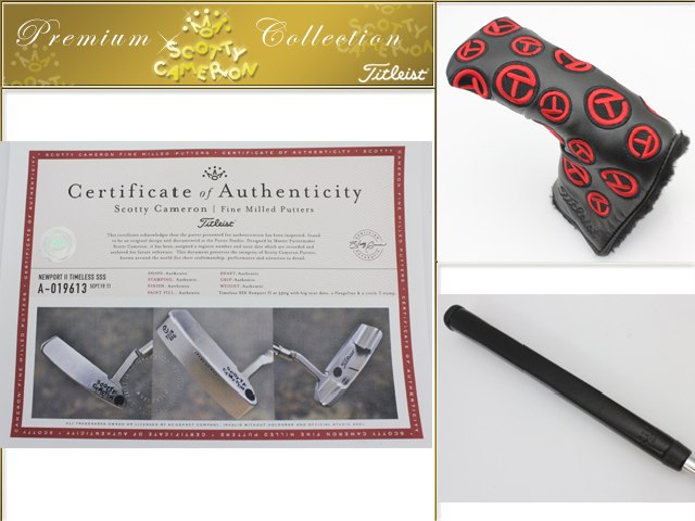 y*k様 スコッティキャメロン　NEWPORT2 TIMELESS SSS スコッティキャメロン ツアーパター SSS ニューポート2 TIMELESS