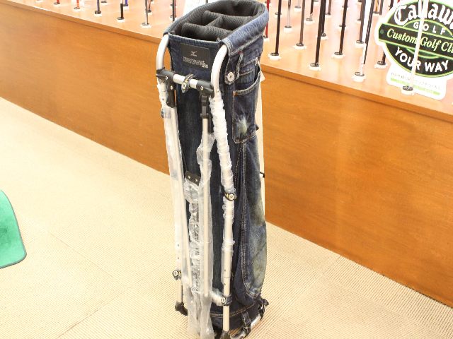 スタンドバッグ デニム 45CM08630 ミズノ(MIZUNO) キャディバッグ
