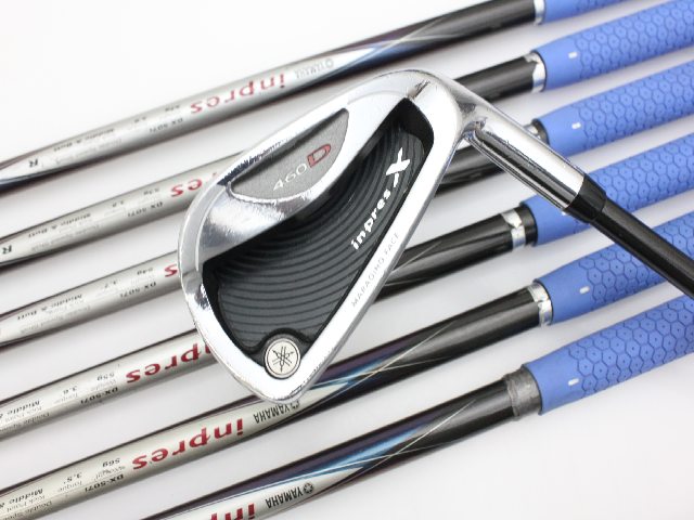 YAMAHA inpresX 460Dアイアンセット 8本セット 初心者向け YAMAHA inpres X 460D FORGED アイアンセット 5I〜PW AW SW 8本