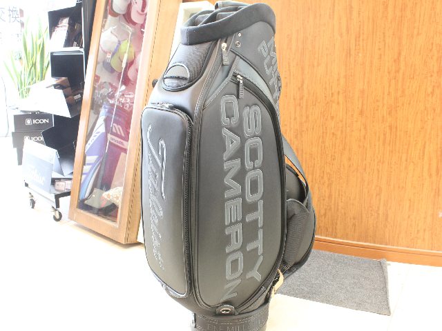 SCOTTY CAMERON ゴーゲッター スタッフバッグ Rare! NEW SCOTTY CAMERON GO GETTER BLACK STAFF BAG #450132 | eBay