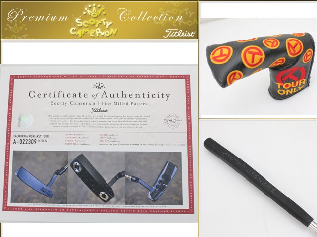 CALIFORNIA MONTEREY TOUR スコッティキャメロン(SCOTTY CAMERON