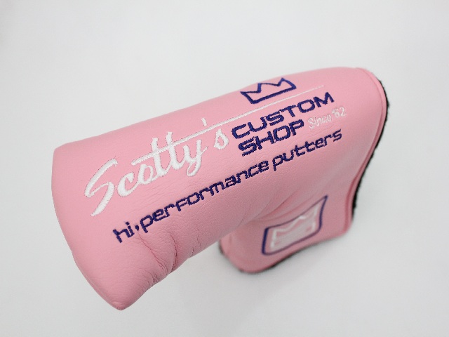Scotty Cameron - スコッティキャメロン　パターカバー　ピンク　レア カスタムショップ ピンク スコッティキャメロン(SCOTTY CAMERON