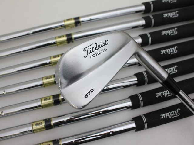 Titleist 670 タイトリストアイアンセット タイトリスト 670 FORGEDのスペック詳細 | 中古ゴルフクラブ通販