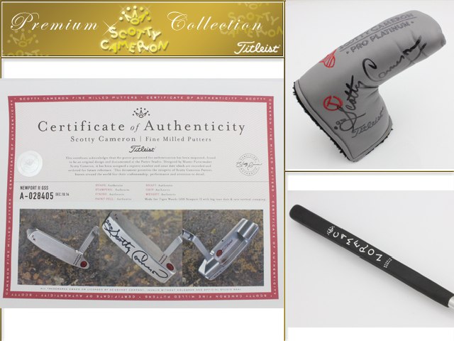 NEWPORT II GSS Tiger Woods スコッティキャメロン(SCOTTY NEWPORT II GSS Tiger Woods スコッティキャメロン(SCOTTY