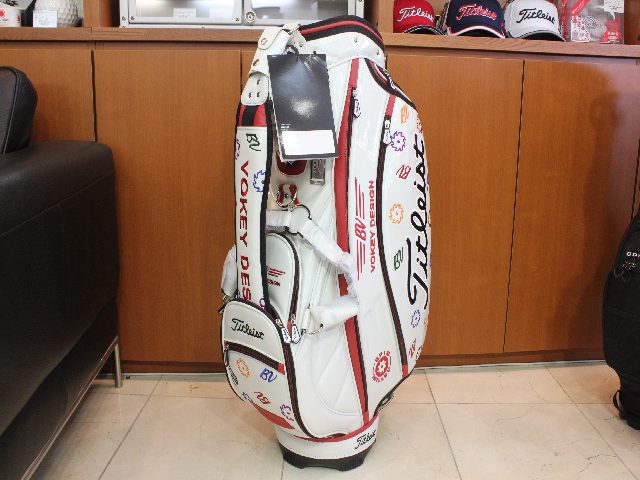 未使用 CB4VW-WH 限定 キャディーバッグ タイトリスト(Titleist