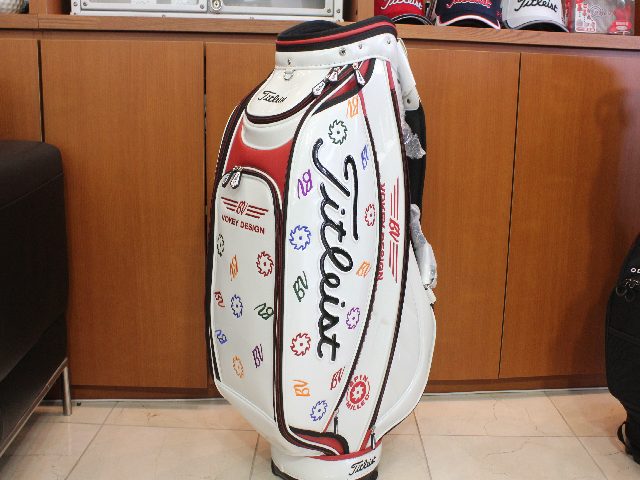 未使用 CB4VW-WH 限定 キャディーバッグ タイトリスト(Titleist