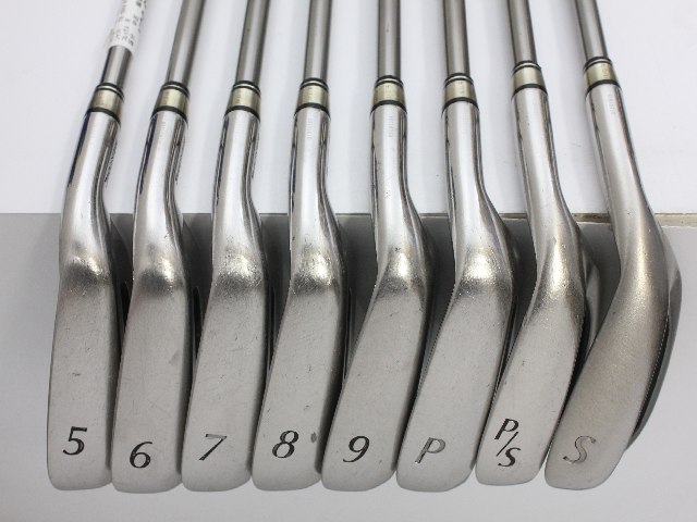 左/レフティ】グリップ新品/ツアーステージV301 アイアンセット8本/R