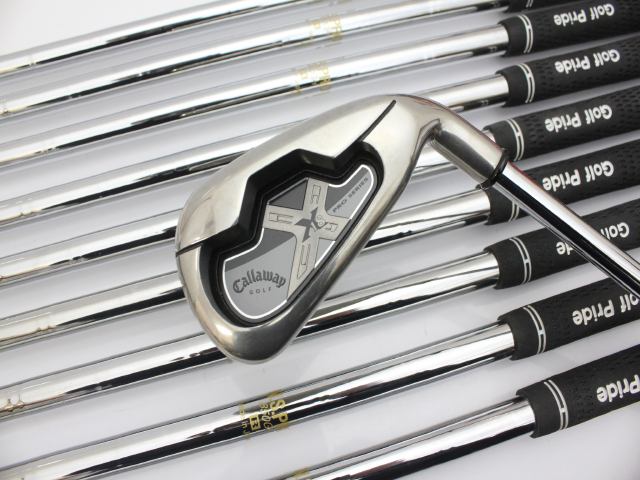 キャロウェイ　アイアン　3本セット　Callaway X18 プロシリーズ