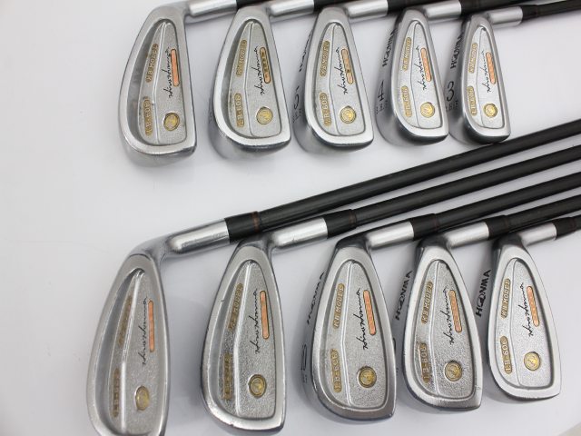 HONMA LB-606 金モグラ 金七宝 メンズゴルフアイアン 9本 4S HONMA LB-606 金モグラ 金七宝 メンズゴルフアイアン 9本 4S HONMA LB-606