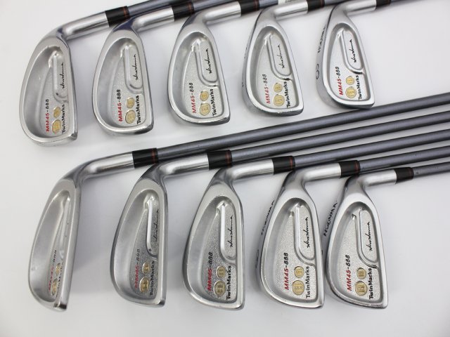 ★大幅値下げ★美品ホンマツインマークス アイアンドライバーセット ツインマークスMM45-888アイアン ホンマ(HONMA) アイアンセット