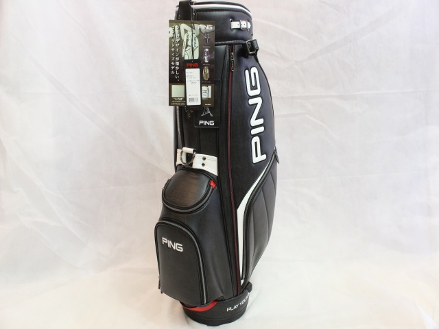 PGJ-CBRI17 BK/WH ピン(PING) キャディバッグ(CADDY BAG
