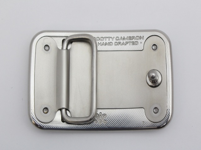 SC Diamond Stainless Milled Belt Buckle スコッティキャメロン