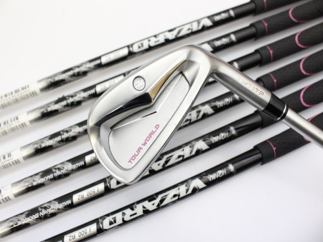 フェース傷打痕有状態◎◎HONMA ホンマ TOUR WORLD  ツアーワールド TW717P 5-11 7本 アインセット VIZARD I 550 S