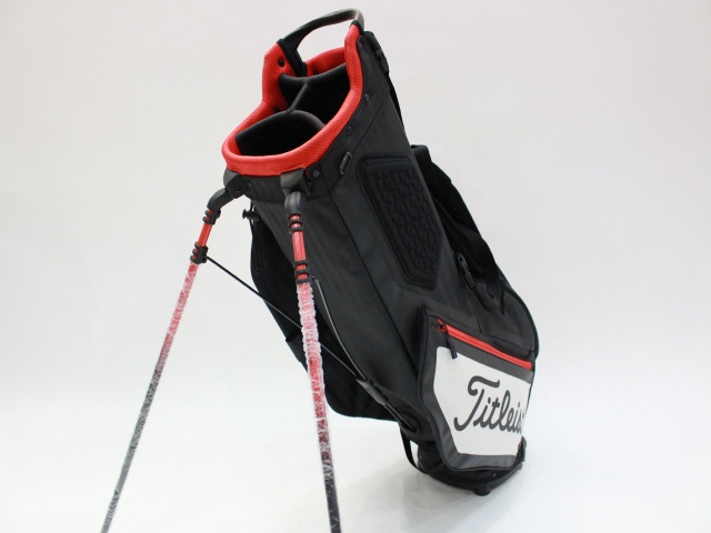 スタンドバッグ TB7SX1 BK/RD タイトリスト(Titleist) キャディバッグ