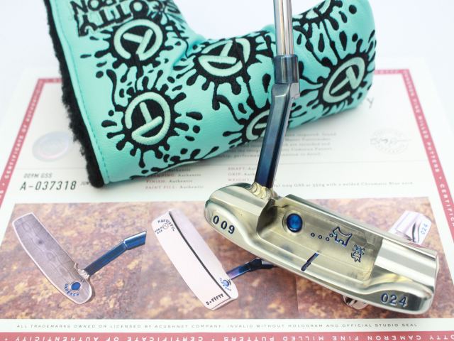 ベッツィー・キャメロン、Betsy Cameron スコッティキャメロン 全米プロ バギングバーディー ヘッドカバー