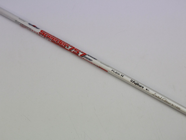Speeder 757 ツアースペック、シャフト フレックスX フジクラシャフト SPEEDR TOUR SPEC 757 フレックスX