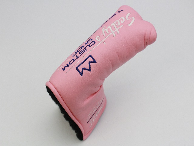 カスタムショップ ピンク スコッティキャメロン Scotty Cameron パターカバー Head Cover ショッピング プレミアムゴルフ倶楽部