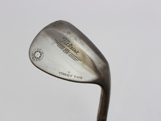 グリップ未使用 タイトリスト ボーケイ TVD/スピンミルドウェッジ 52度58度60度 3本セット タイトリストボーケイウェッジTVD 60° スピンミルド