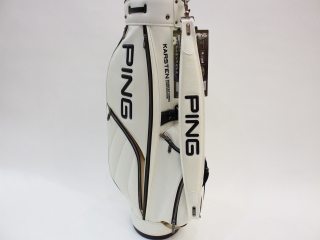 PGJ-CBRI17 WH/BK ピン(PING) キャディバッグ(CADDY BAG