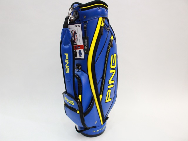 PGJ-CBLT18 BLUE/YELLOW ピン(PING) キャディバッグ(CADDY BAG