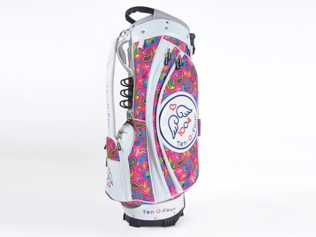 スタンドバッグ 819104 ピンク ペイズリー柄 1004（テンオーフォー