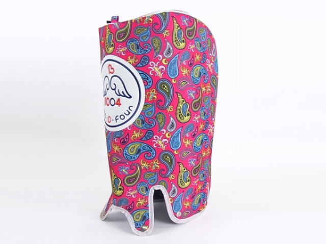 スタンドバッグ 819104 ピンク ペイズリー柄 1004（テンオーフォー