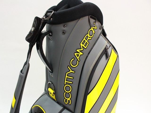 スコッティキャメロン キャディバッグ ブラック×イエロー Scotty