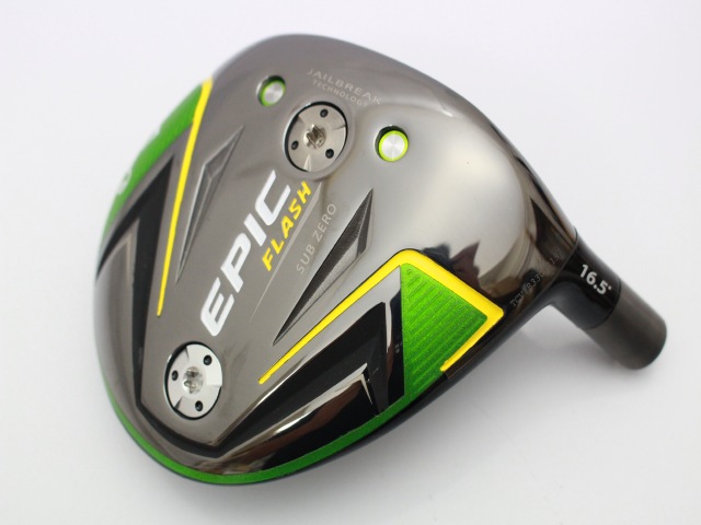ツアー支給品ヘッド EPIC FLASH SUB ZERO フェアウェイウッド ツアー支給品】EPIC FLASH SUB ZERO キャロウェイ(Callaway