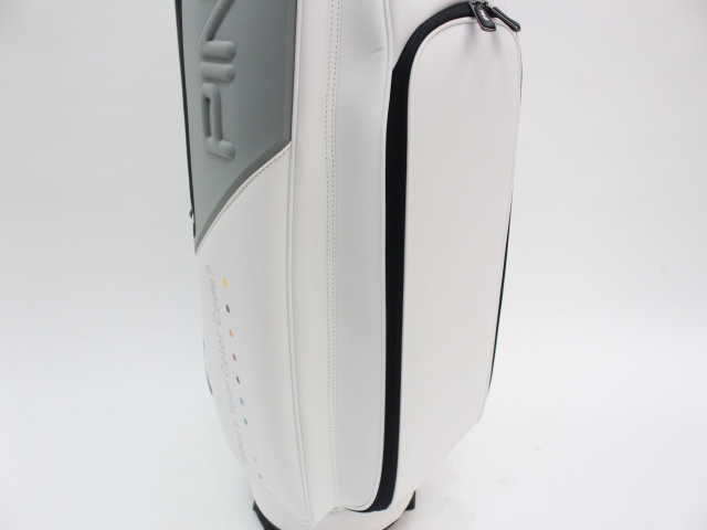 PING ゴルフバック　White 美品】PING ピン キャディバッグ レディース ホワイト ゴルフ