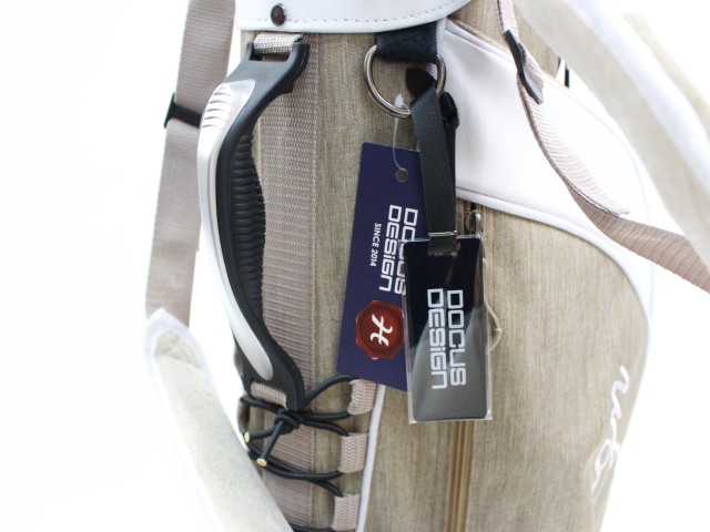 DOCUS スタンドバッグ DCC736 ライトブラウン/ホワイト ドゥーカス