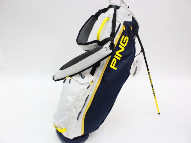 Hoofer Lite Carry Bag 2020 Navy/White/Yellow ピン(PING