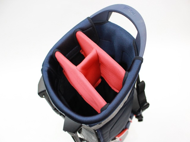 Hoofer Lite 2020 Heathered Grey/Navy/Scarlet ピン(PING