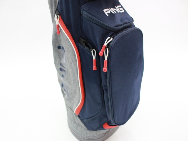 Hoofer Lite 2020 Heathered Grey/Navy/Scarlet ピン(PING