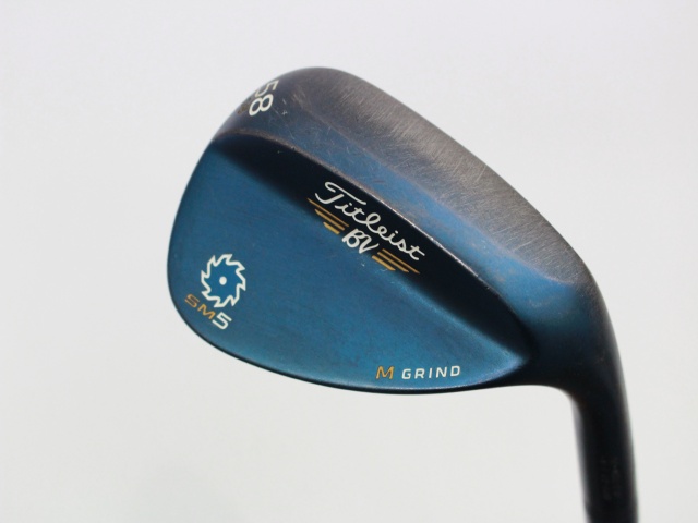 ボーケイSM5 58-08M ブルーメッキ仕上げ タイトリスト(Titleist) ウェッジ(WEDGE) - ショッピング - プレミアム