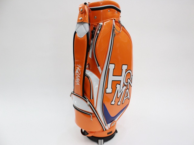 CB1908 オレンジ 未使用品 ホンマ(HONMA) キャディバッグ(CADDY BAG