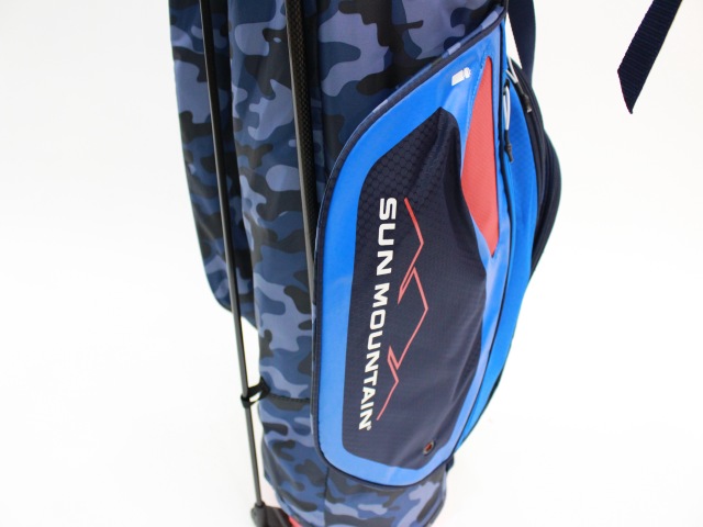 SUN MOUNTAIN SLX スタンドバッグ 青 サンマウンテン キャディバッグ 9型 スタンド式／SUN MOUNTAIN