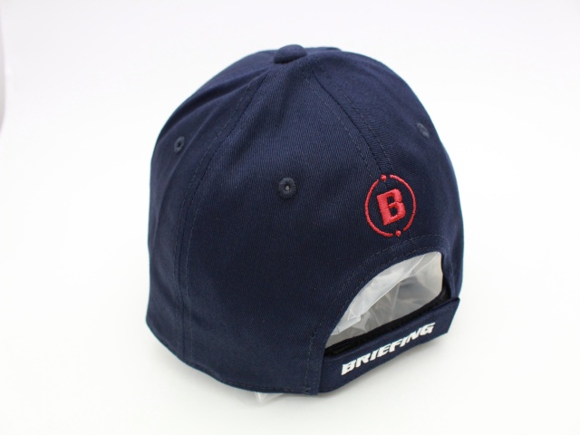 BRIEFING BASIC HAT ネイビー